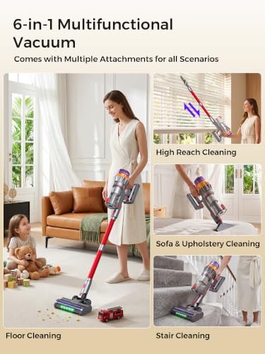 High Power Cordless Vacuum for Carpets — photo 5