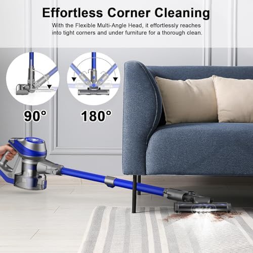 Long cord stick vacuum with large dust cup — photo 3