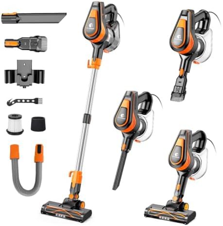 Self Standing High Suction Corded Vacuum