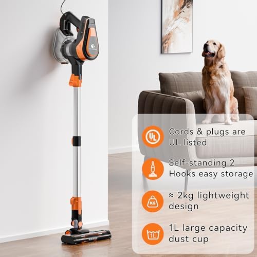 Self Standing High Suction Corded Vacuum — photo 4