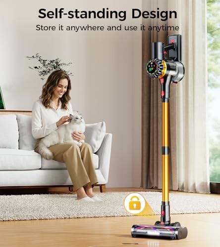 Touch Screen Cordless Vacuum with Anti Tangle Brush — photo 5