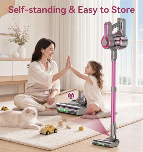 Powerful 600W cordless self standing stick vacuum — photo 4