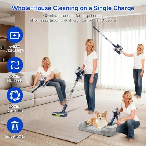 Anti-tangle brush cordless vacuum — photo 5