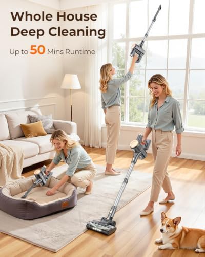 Self standing cordless stick vacuum for pets — photo 5