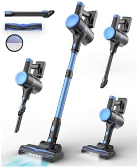 Cerulean lightweight cordless stick vacuum
