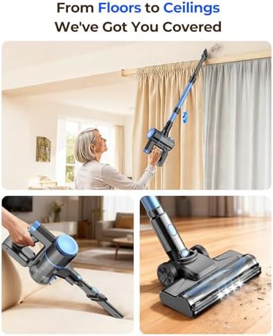 Cerulean lightweight cordless stick vacuum — photo 3