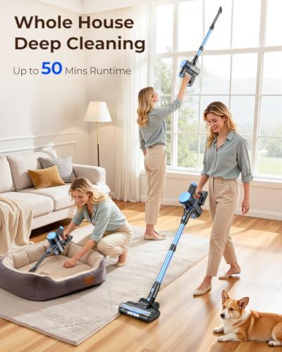 Cerulean lightweight cordless stick vacuum — photo 5